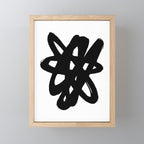 Radioactive Ink White Background Mini Art Print Gallery Image 1