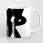 Radioactive Ink White Background Coffee Mug Gallery Image 1