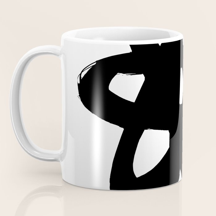 Radioactive Ink White Background Coffee Mug Gallery Image 3