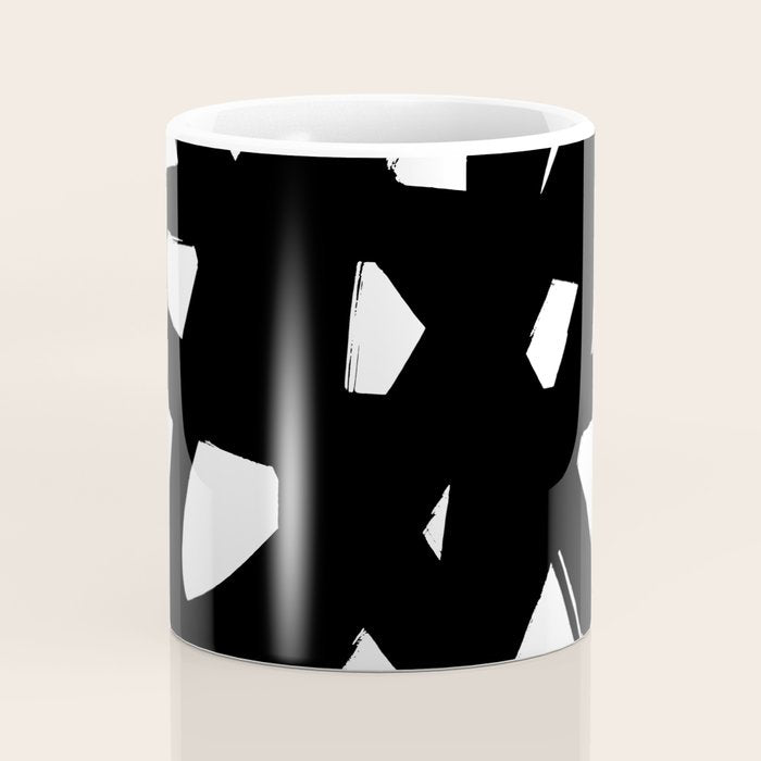 Radioactive Ink White Background Coffee Mug Gallery Image 4
