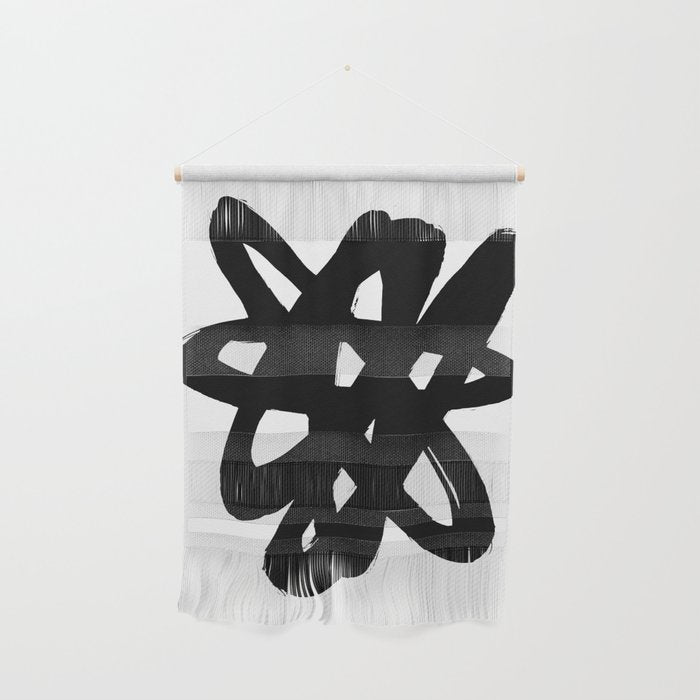 Radioactive Ink White Background Wall Hanging Gallery Image 1
