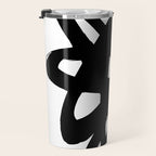Radioactive Ink White Background Travel Mug Gallery Image 3