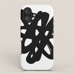 Radioactive Ink White Background iPhone Case Gallery Image 1