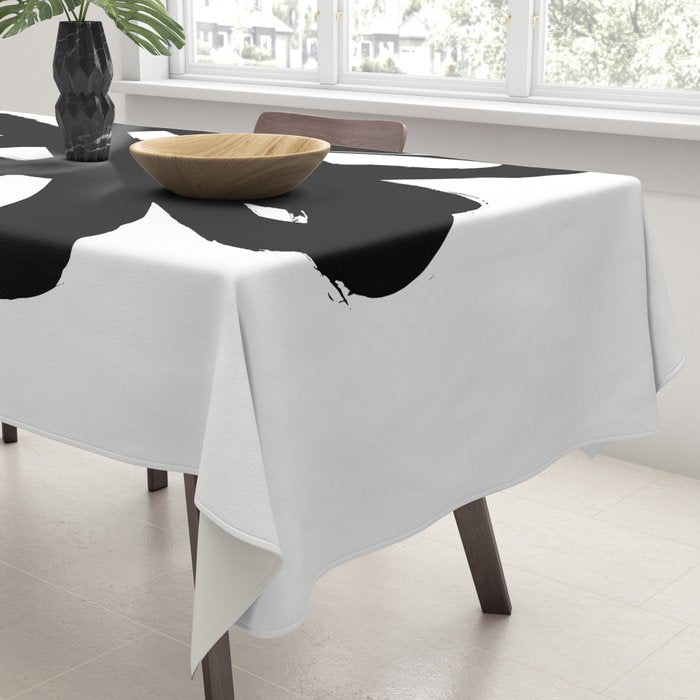 Radioactive Ink White Background Tablecloth Gallery Image 3