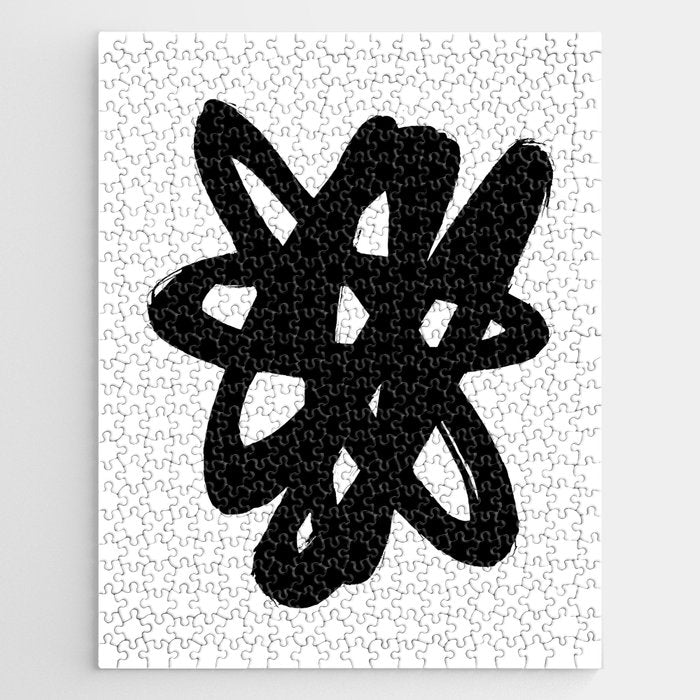Radioactive Ink White Background Jigsaw Puzzle Gallery Image 1