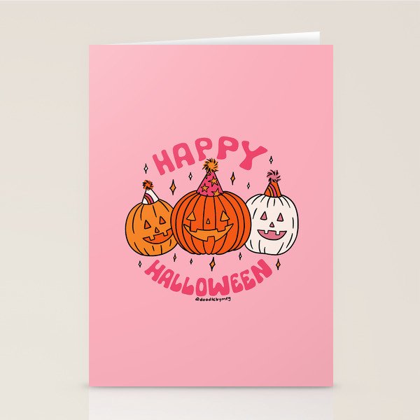 Happy Halloween Party Stationery Card Gallery Image 2