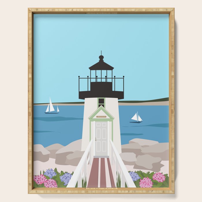 Nantucket Summer Serving Tray Gallery Image 1