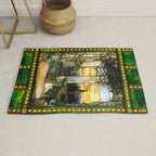 Louis Comfort Tiffany "Howell Hinds House Window" Rug Gallery Image 1