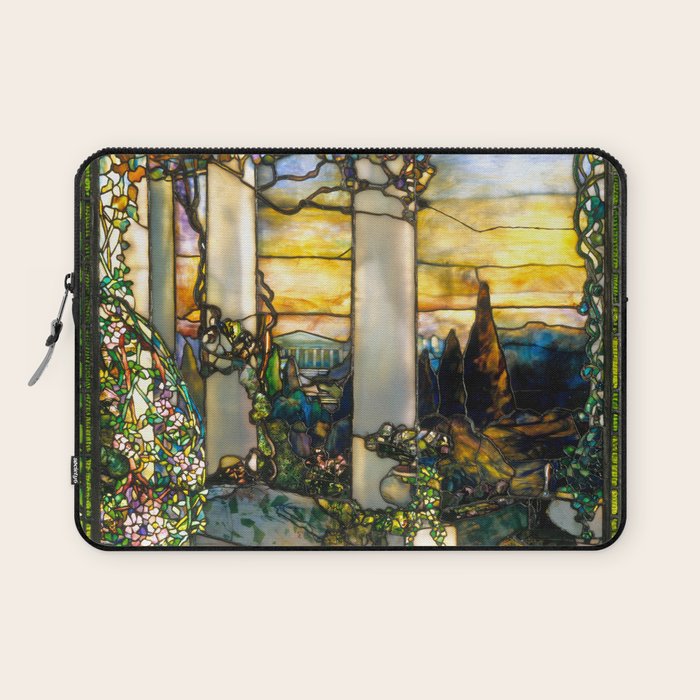 Louis Comfort Tiffany "Howell Hinds House Window" Laptop Sleeve Gallery Image 1