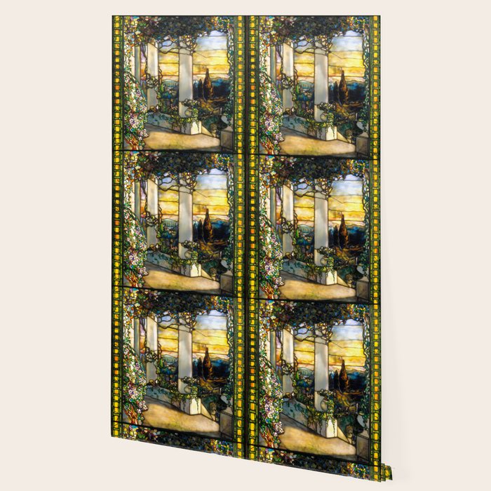 Louis Comfort Tiffany "Howell Hinds House Window" Wallpaper Gallery Image 2