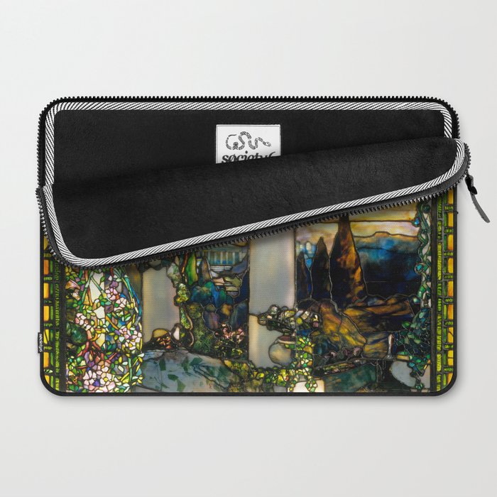 Louis Comfort Tiffany "Howell Hinds House Window" Laptop Sleeve Gallery Image 2