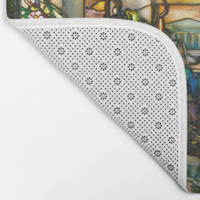 Louis Comfort Tiffany "Howell Hinds House Window" Bath Mat Gallery Image 2