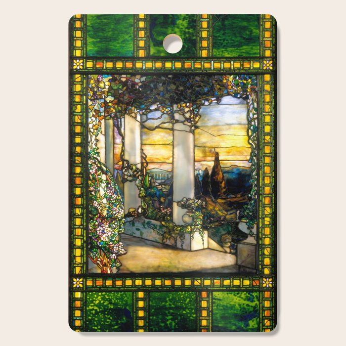 Louis Comfort Tiffany "Howell Hinds House Window" Cutting Board Gallery Image 1