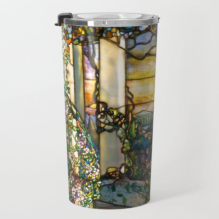 Louis Comfort Tiffany "Howell Hinds House Window" Travel Mug Gallery Image 3