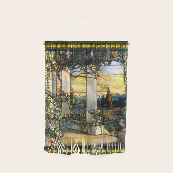 Louis Comfort Tiffany "Howell Hinds House Window" Wall Hanging Gallery Image 1