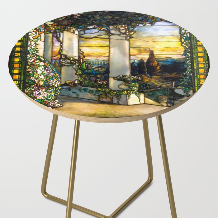 Louis Comfort Tiffany "Howell Hinds House Window" Side Table Gallery Image 2