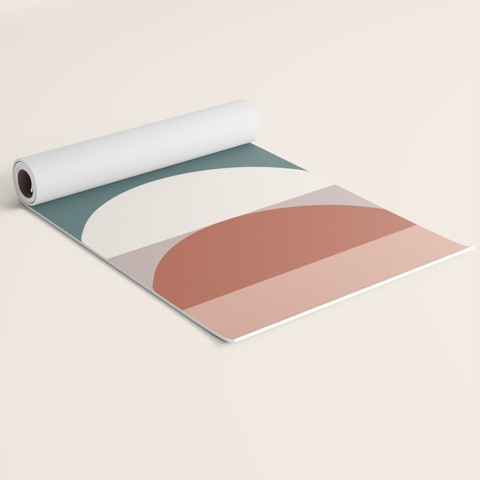 Abstract Geometric 01D Yoga Mat Gallery Image 2