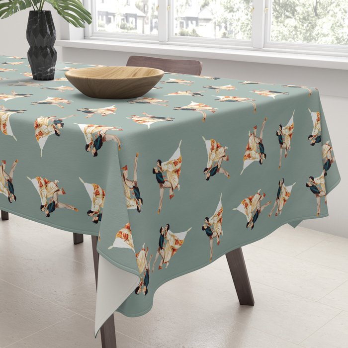 Gene Kelly and Cyd Charisse - Brigadoon Tablecloth Gallery Image 3