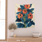 Mexican Sunflower Study Wall Tapestry Gallery Image 2