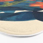 Mexican Sunflower Study Bath Mat Gallery Image 3