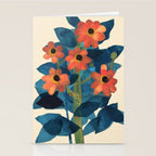 Mexican Sunflower Study Stationery Card Gallery Image 2