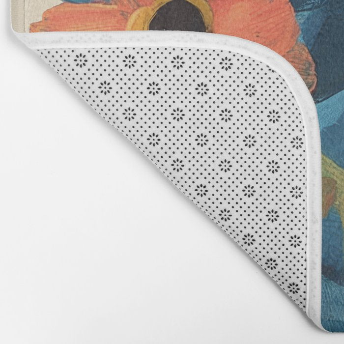 Mexican Sunflower Study Bath Mat Gallery Image 2