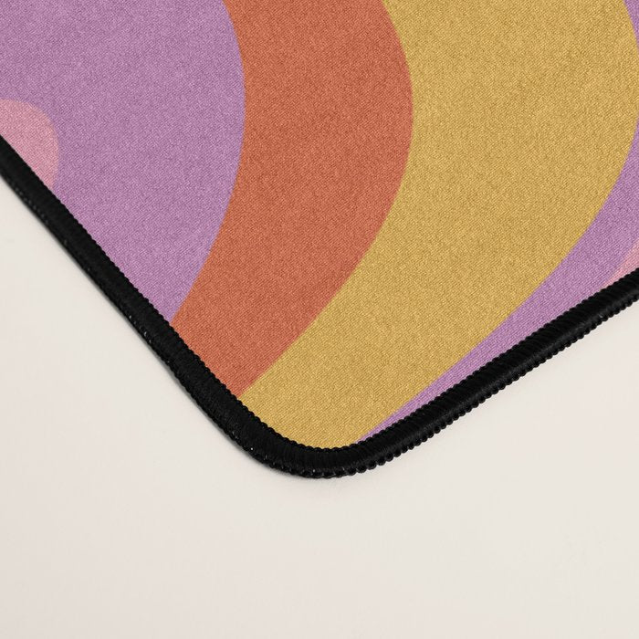 Splish splash pink Desk Mat Gallery Image 4