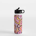 Splish splash pink Water Bottle Gallery Image 1