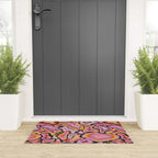 Splish splash pink Welcome Mat Gallery Image 3