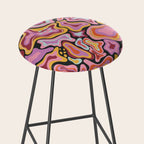 Splish splash pink Stool Gallery Image 2