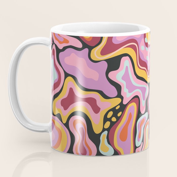 Splish splash pink Coffee Mug Gallery Image 3