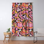 Splish splash pink Window Curtain Gallery Image 5