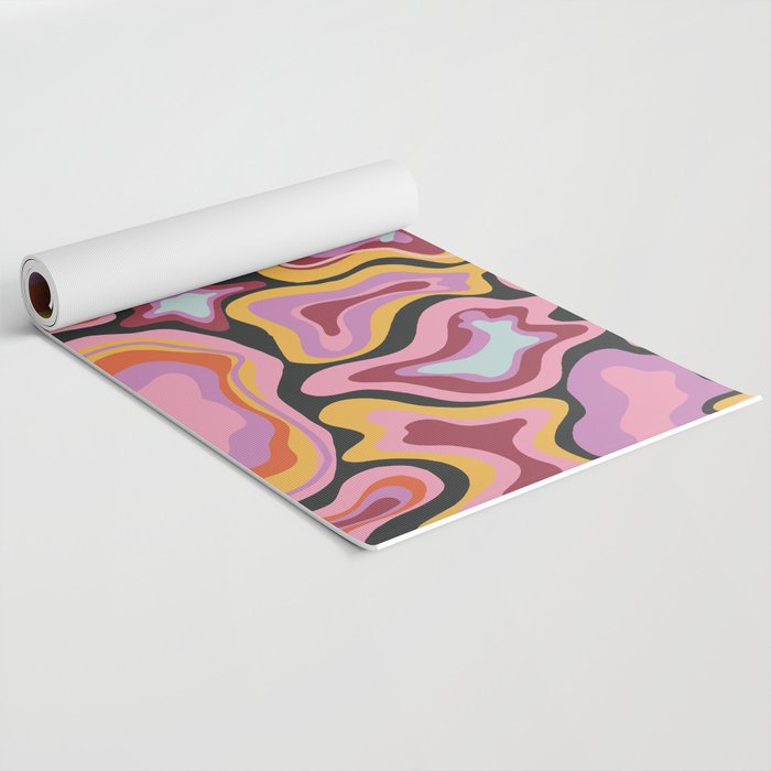 Splish splash pink Yoga Mat Gallery Image 2