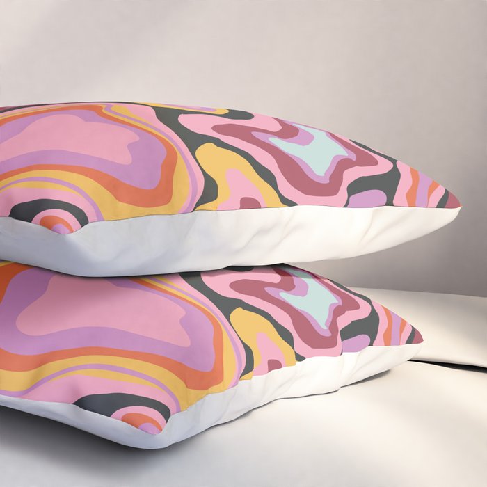 Splish splash pink Pillow Sham Gallery Image 3