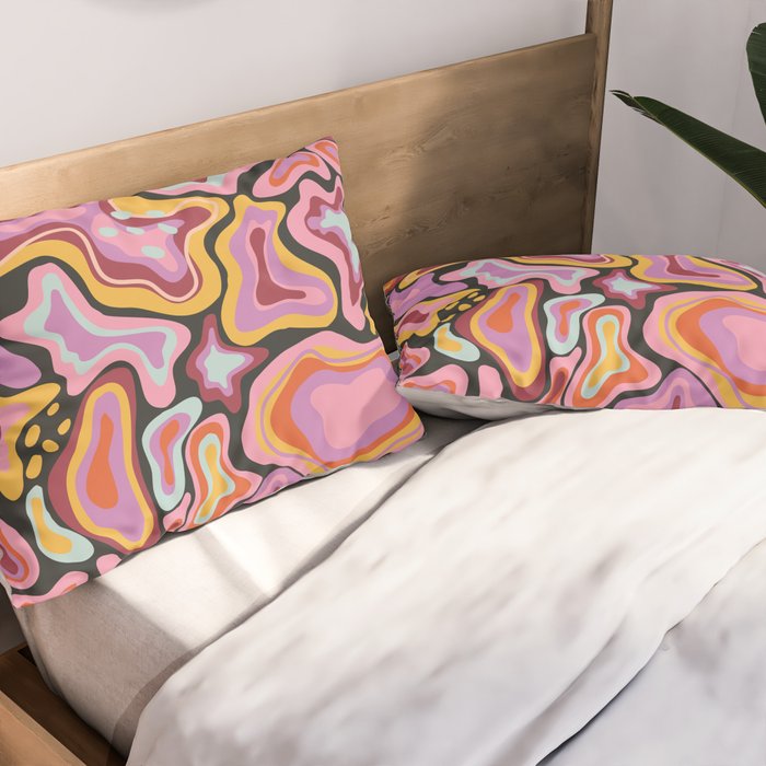 Splish splash pink Pillow Sham Gallery Image 2