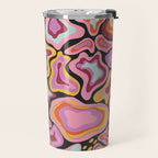 Splish splash pink Travel Mug Gallery Image 2