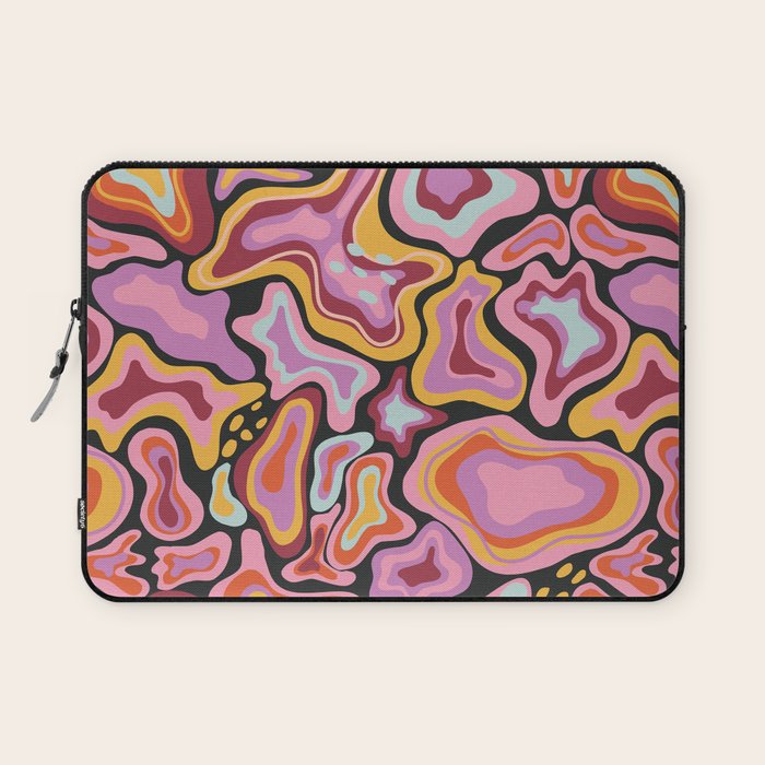 Splish splash pink Laptop Sleeve Gallery Image 1