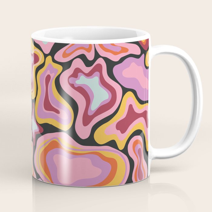 Splish splash pink Coffee Mug Gallery Image 1