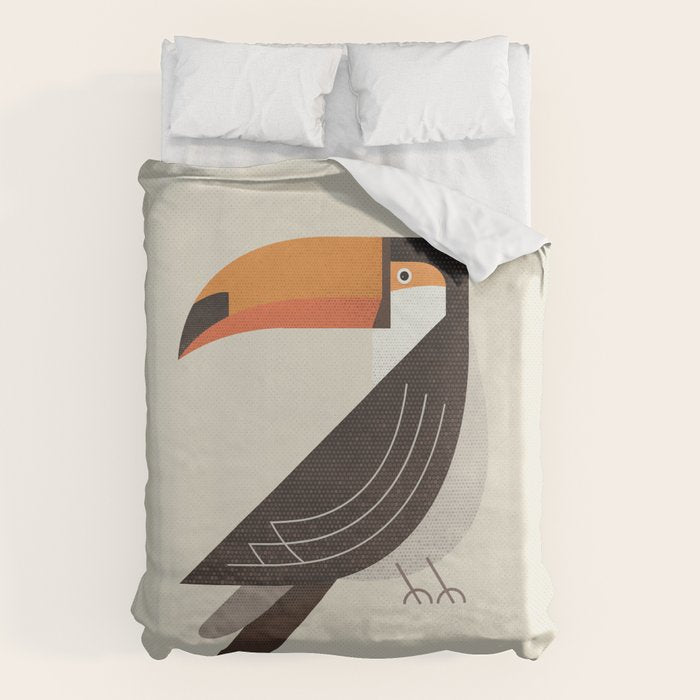 Whimsy Toucan Duvet Cover Gallery Image 6