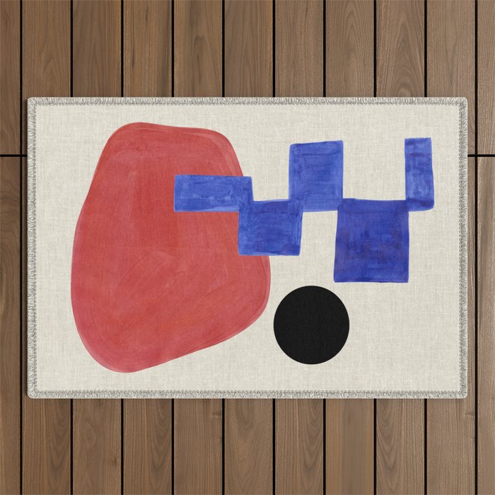Race Track Outdoor Rug Gallery Image 1