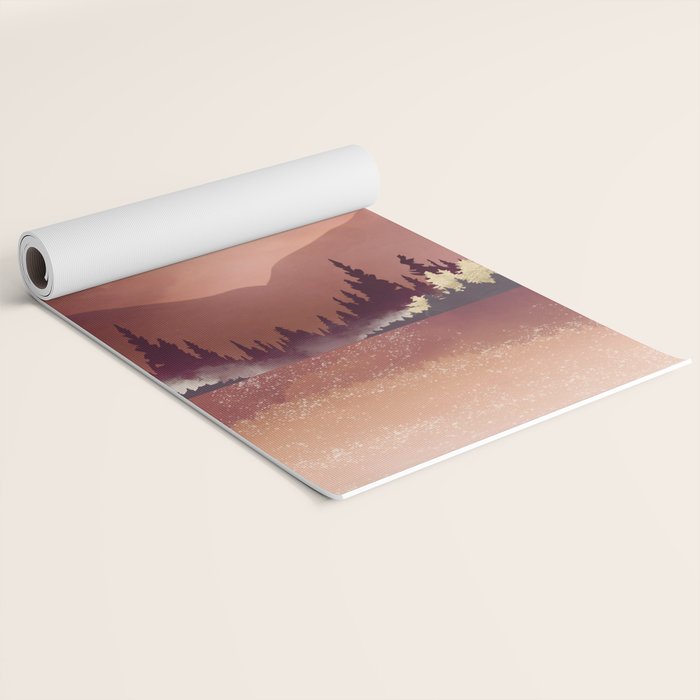 Autumn Reflection Yoga Mat Gallery Image 2