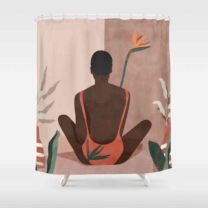 Love nature summer Shower Curtain Gallery Image 1