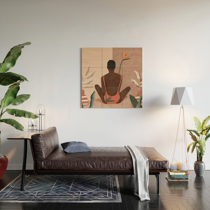 Love nature summer Wood Wall Art Gallery Image 2