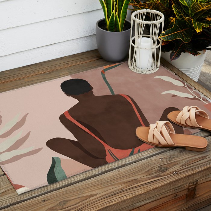 Love nature summer Outdoor Rug Gallery Image 2