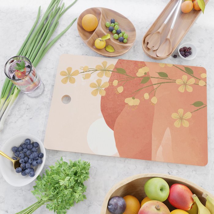 Desert Bloom 02 Cutting Board Gallery Image 2