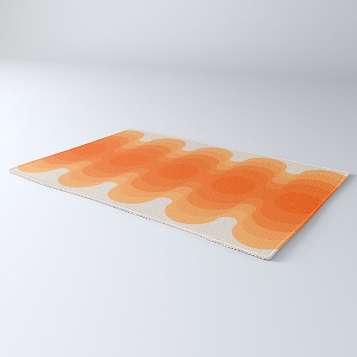 Echoes - Creamsicle Rug Gallery Image 3