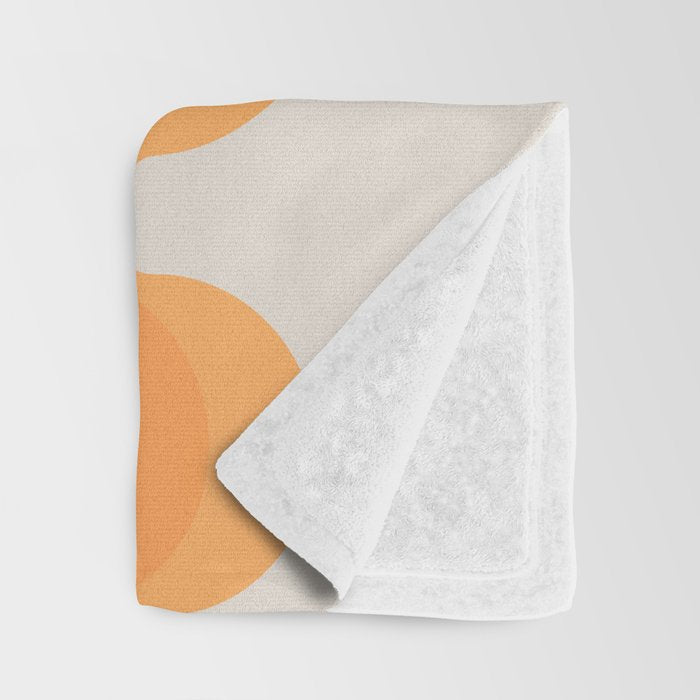 Echoes - Creamsicle Throw Blanket Gallery Image 3