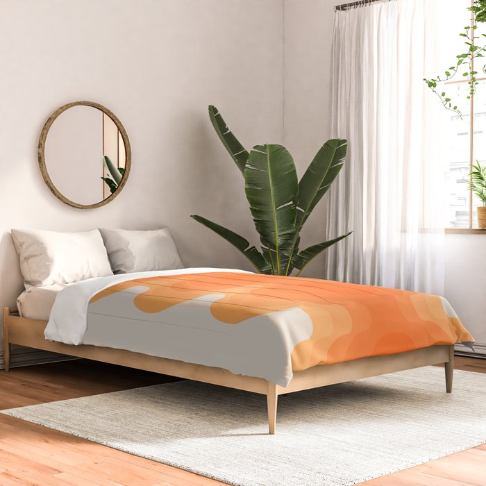 Echoes - Creamsicle Comforter Gallery Image 2