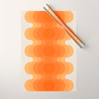 Echoes - Creamsicle Wrapping Paper Gallery Image 1