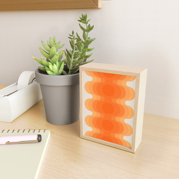 Echoes - Creamsicle Mini Art Print Gallery Image 2